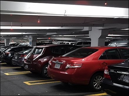 Tyson Mall Vacant Parking Space Indicators