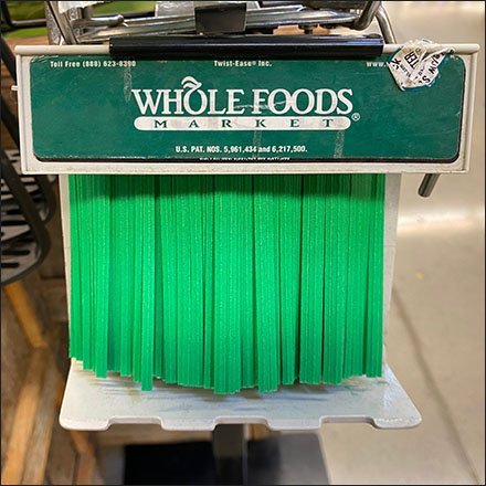 Branded Produce Twist-Tie Dispenser