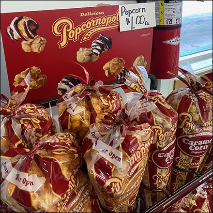 Marks Popcornopolis Popcorn All-Wire Rack Is Permanent Display Popcornopolis Popcorn All-Wire Rack Is Permanent Display