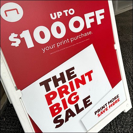 Staples Print Big Advertising Campaign At Entry