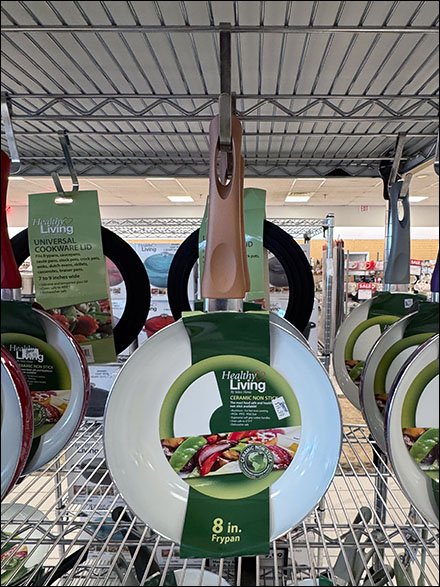 Healthy Living Cookware Department Merchandising Displays